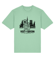 Oktoberfest München Unisex T-Shirt - Illustration in Weiß – Misty Jade