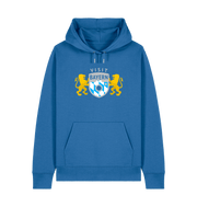 Mindful Blue Printed Sweater Front