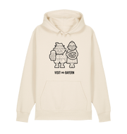 Natural Raw Printed Sweater Front