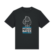 Black Printed T-shirt Front