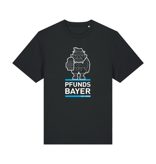 Black Printed T-shirt Front