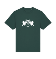 Glazed Green Printed T-shirt Front