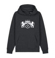 Dark Heather Grey Printed Sweater Front