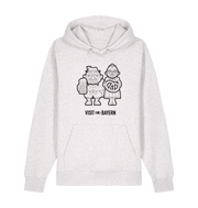 Cool Heather Grey Printed Sweater Front