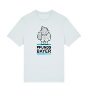 Blue Ice Printed T-shirt Front