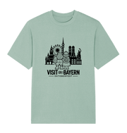 Oktoberfest München Unisex T-Shirt - Illustration in Weiß – Aloe