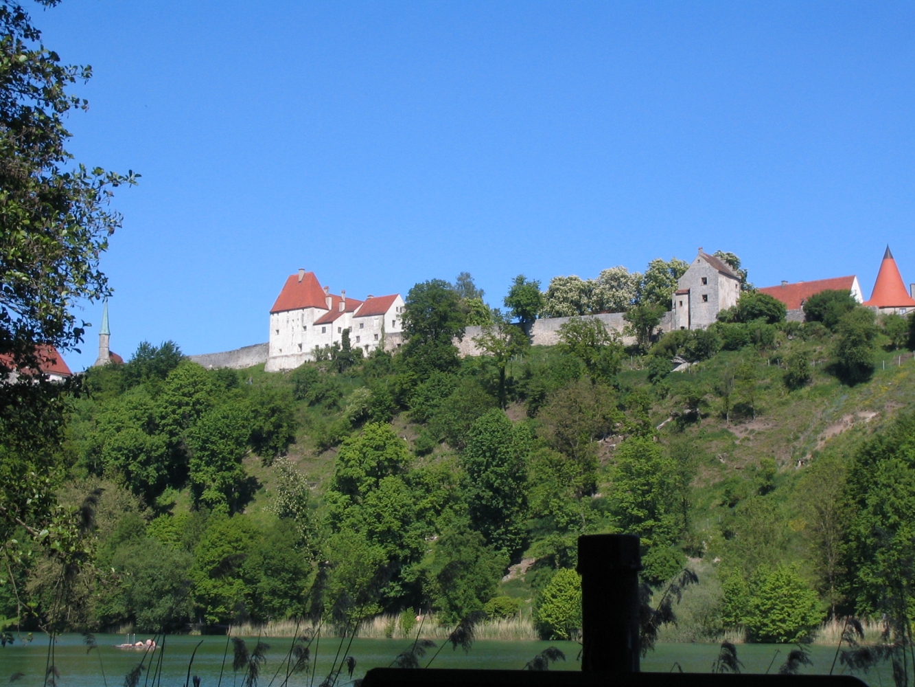 Bestens erhalten - die Burganlage in Burghausen