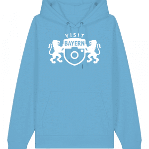 Hoodie VisitBayern Unisex | Logo weiß/white