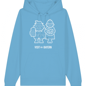 Hoodie VisitBayern Unisex | Visit (de) Bayern - Logo Weiß