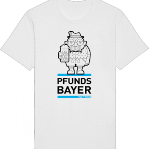 VisitBayern Unisex T-Shirt | Pfundsbayer – Illustration in Schwarz